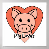 Pig Lover Poster (Vorne)