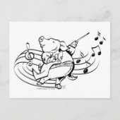 Pig Maestro Postkarte (Vorderseite)