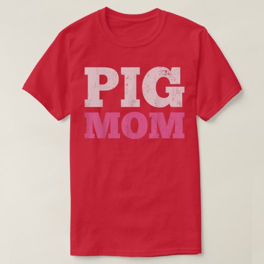 Pig Mama Mama T-Shirt (Design vorne)