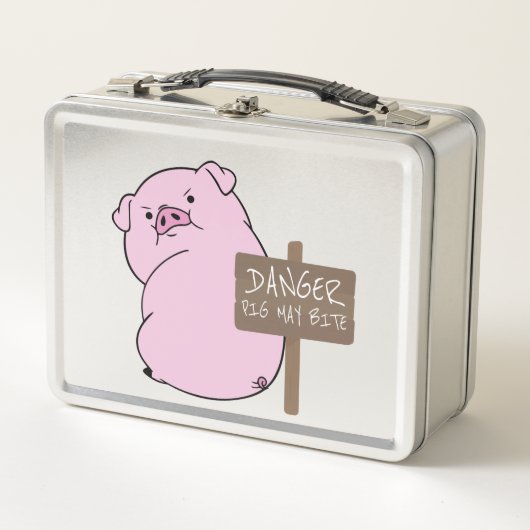 Pig May Bite Lunchbox (Vorderseite)