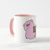 Pig May Bite Tasse (Vorderseite Links)