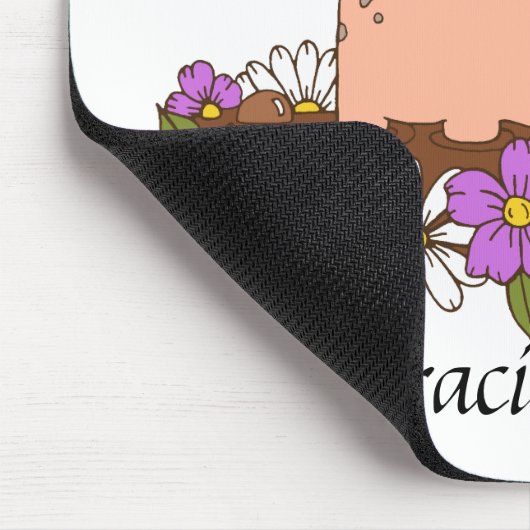 Pig Mouse Pad Mousepad (Ecke)