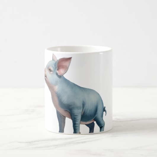 pig mug kaffeetasse (Mittel)