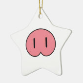 Pig Nose Keramik Ornament (Links)