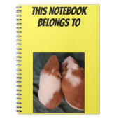 Pig-Notebook mit individueller Guinea Notizblock (Vorderseite)