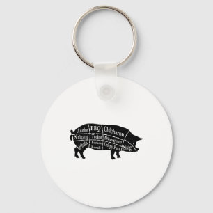 Pig Parts Filipino Food Grillen Pinoy Adobo Funny Schlüsselanhänger