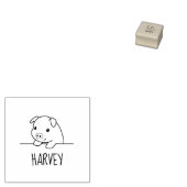 Pig Peekout 1x1 Gummistempel (Stempel)