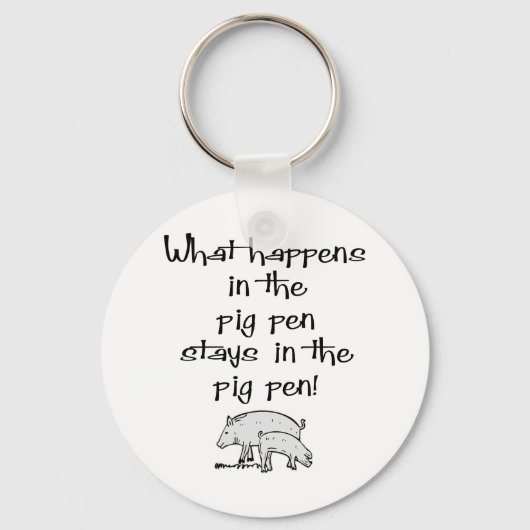 Pig Pen Schlüsselanhänger (Vorderseite)