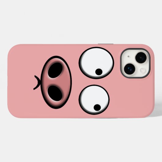 Pig Phone Case-Mate iPhone Hülle (Rückseite (Horizontal))