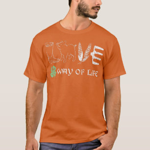 Pig Quote Funny Liebe Pig Graphic Guinea Eigentüme T-Shirt