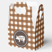 Pig Roast Dankeschön Party Box Geschenkschachtel (Geöffnet)