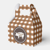 Pig Roast Dankeschön Party Box Geschenkschachtel (Vorderseite)