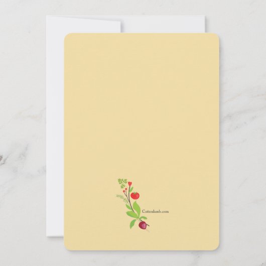 Pig Roast Einladung (Rückseite)