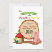 Pig Roast Einladung (Vorderseite)