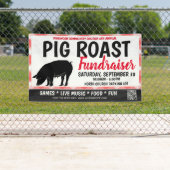 Pig Roast GRILLEN Grill Out Fundraiser Banner (Insitu)