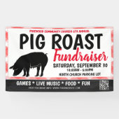 Pig Roast GRILLEN Grill Out Fundraiser Banner (Horizontal)