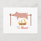 Pig Roast Postkarte (Vorderseite)