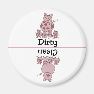 Pig Sauberes Geschirrspüler Magnet