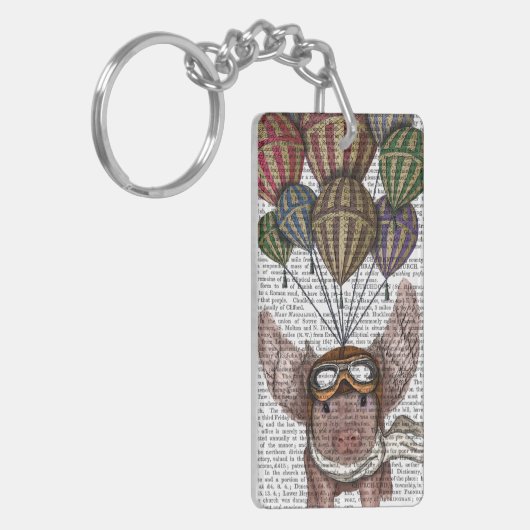 Pig Schlüsselanhänger (Vorderseite links)