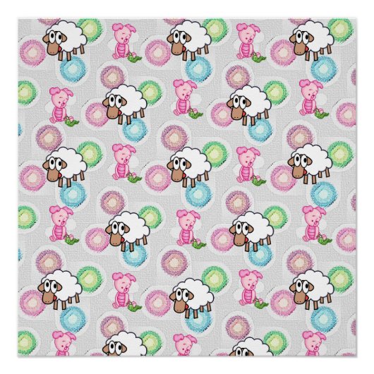 Pig Sheep Poster (Vorderseite)