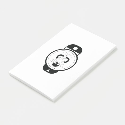 Pig Sign Post-it Klebezettel (angewinkelt)