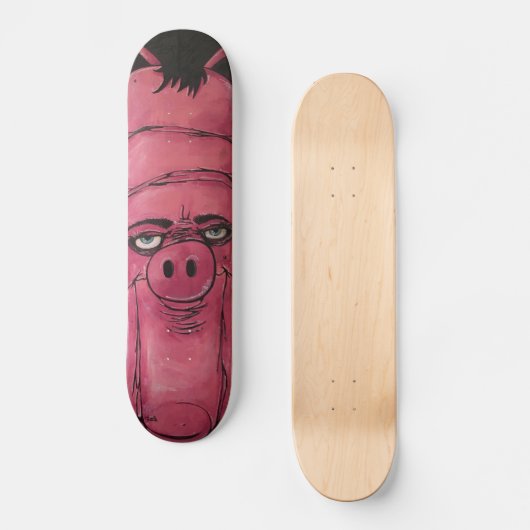 Pig-Skate Skateboard (Vorderseite)