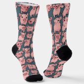 Pig Socken (Gewinkelt)