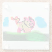 Pig spring  glasuntersetzer (Rückseite)