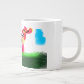 Pig spring  Jumbo-Tasse (Rechts)
