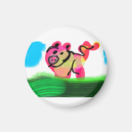 Pig spring  magnet