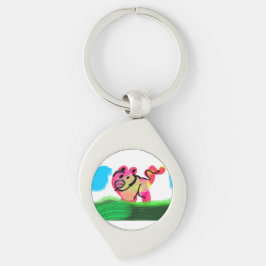 Pig spring  schlüsselanhänger