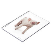 Pig Stehend nachsehen Notizblock (Linke Seite)