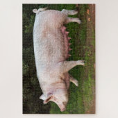 Pig Teats Funny Foto Puzzle (Vertikal)