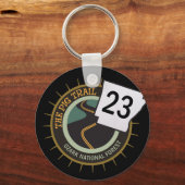 Pig Trail Highway 23 Arkansas Biker Road Schlüsselanhänger (Vorderseite)