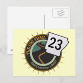 Pig Trail Highway 23 Arkansas Motorrad Road Postkarte (Vorne/Hinten)