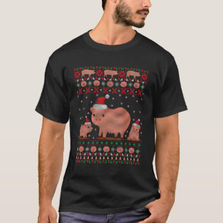 Pig Ugly Happy Farm Animal T-Shirt