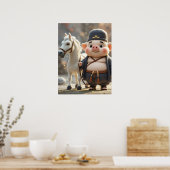 Pig und seine Steppe: Reise durch Whimsy Poster (Küche)