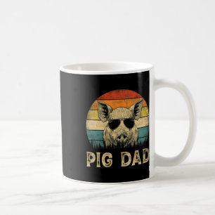 Pig Vater Pig liebt Daddy Vatertag Kaffeetasse