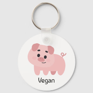 Pig Vegan Schlüsselanhänger