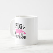 Pig Whisperskrause Kaffeetasse (Vorderseite Links)