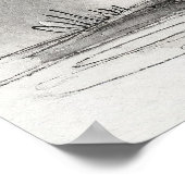 Pig Zeichn - Archivkunstdruck Poster (Ecke)