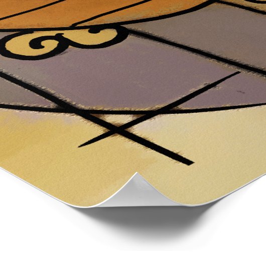 Pigasso Poster (Ecke)