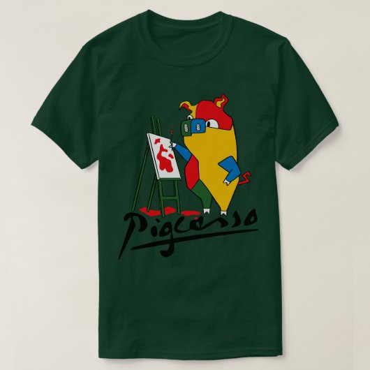 Pigcasso von Tobe Fonseca T-Shirt (Design vorne)