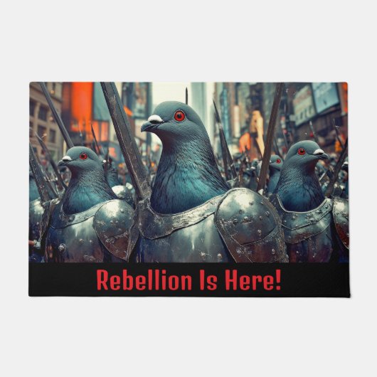 Pigeon Army Fußmatte (Vorderseite)