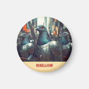 Pigeon Army Magnet