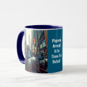 Pigeon Army Tasse (Vorderseite Links)
