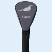 Pigeon Bird Personalisiert Golf Headcover