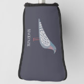 Pigeon Bird Personalisiert Golf Headcover (Rotieren 90)