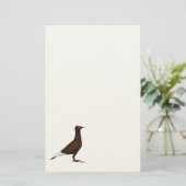 Pigeon Briefpapier (Stehend Vorderseite)