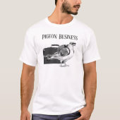 Pigeon Business (Backpack Version) T-Shirt (Vorderseite)